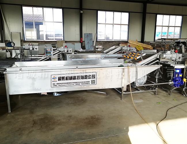 速凍食品凈菜加工成套設備節(jié)能環(huán)保